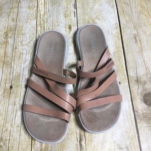 Merrell Natural tan sandals. Size 6
